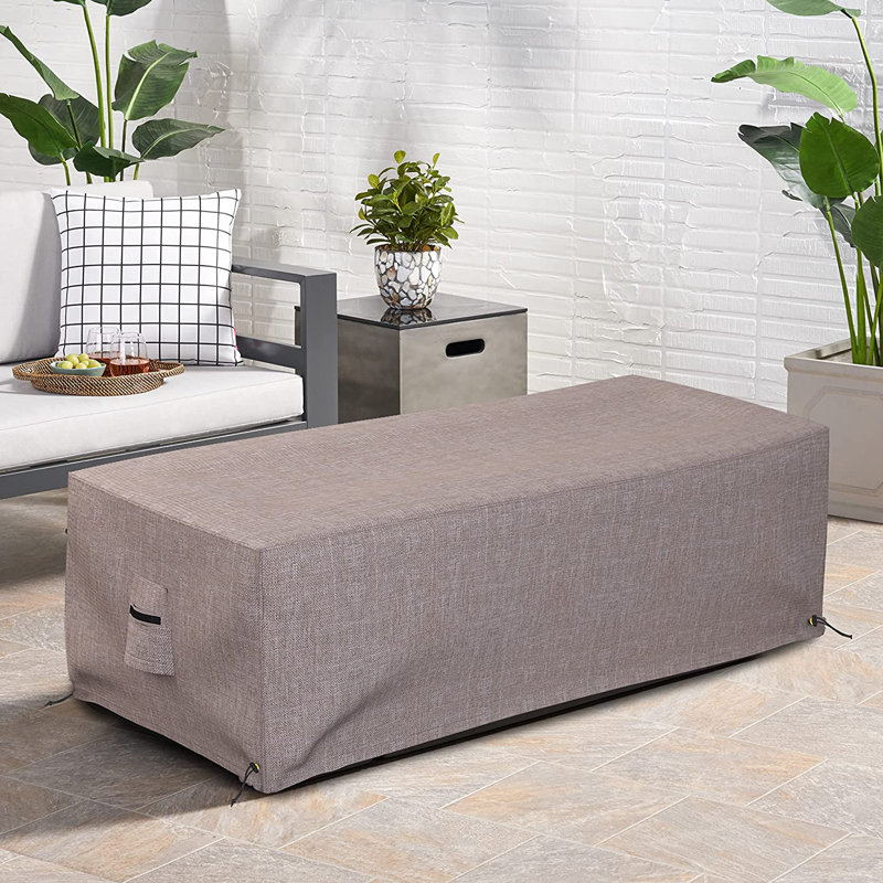 Outdoor Cover, 43.2cm H x 81.3cm W x 55.9cm D, Beige
