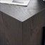 Table basse moderne noire peu encombrante pour le salon et la chambre à coucher, panneau de fibres à densité moyenne d'aspect bois facile à nettoyer-26685950