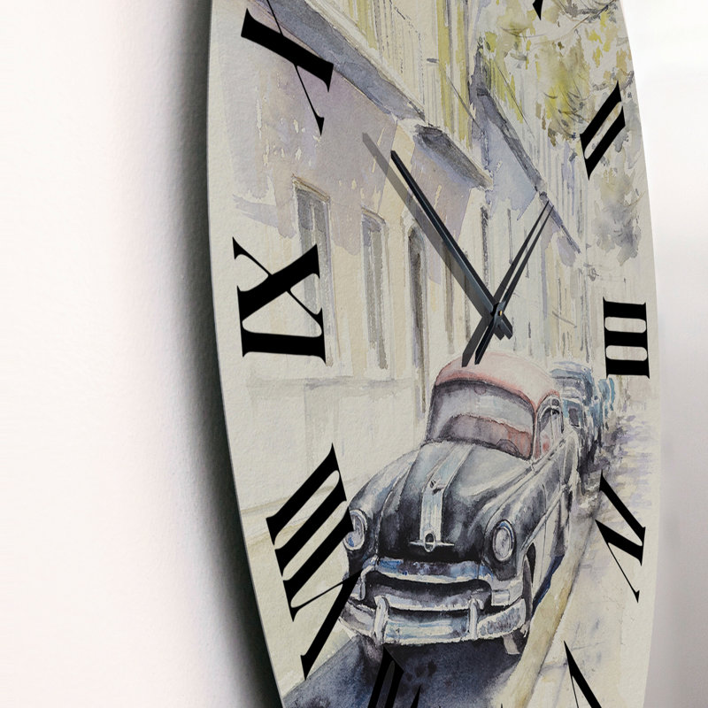 Horloge murale très grande, Moyen