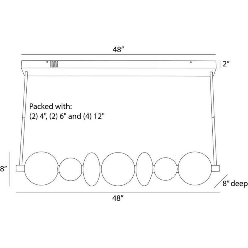 Raphael Linear Chandelier