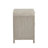 Roundhill Furniture Tavari Contemporary 2-Drawer Wood Nightstand, Light Gray