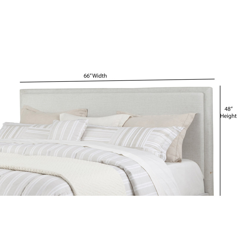 Abaco Uph. Headboard 6/6, Queen