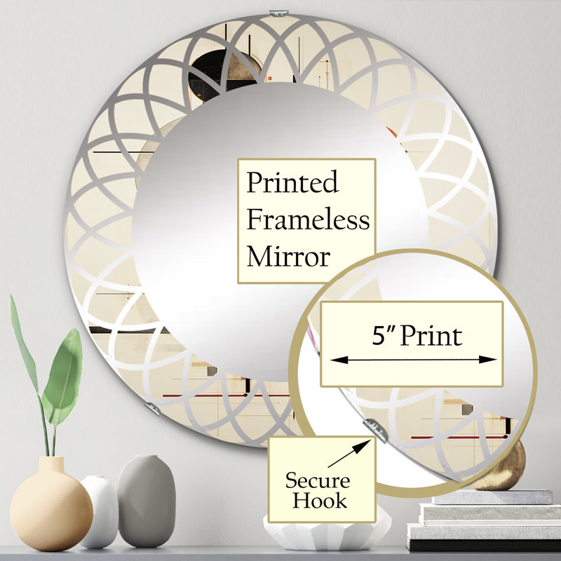 Vandervort Circle Mirror, 24" x 24"