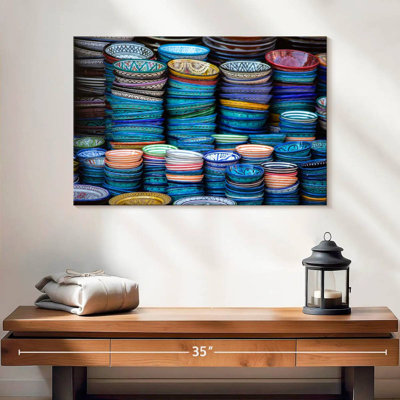 Poterie marocaine colorée Senne