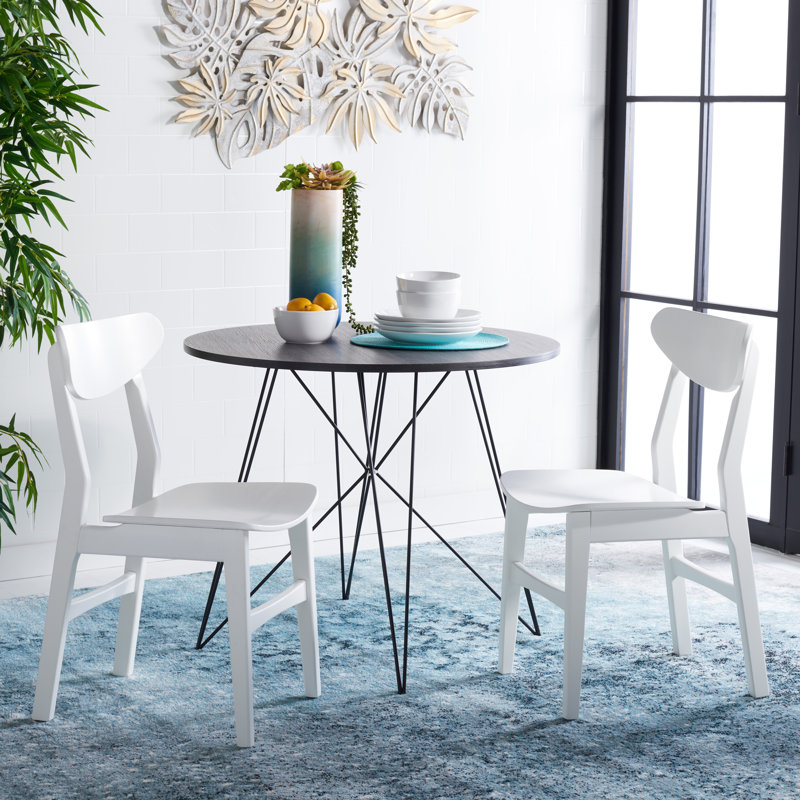 Jakob 17.71'' H Side Chair, White