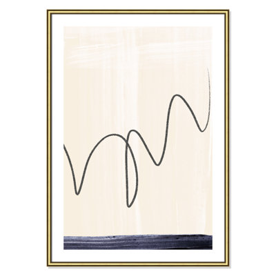 Departured II - Picture Frame Painting Print