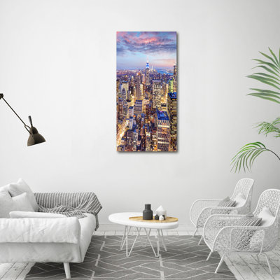 New York - Wrapped Canvas Print