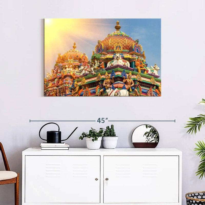 Adella Sunny Kapaleeshwarar Temple, 24" H x 36" W