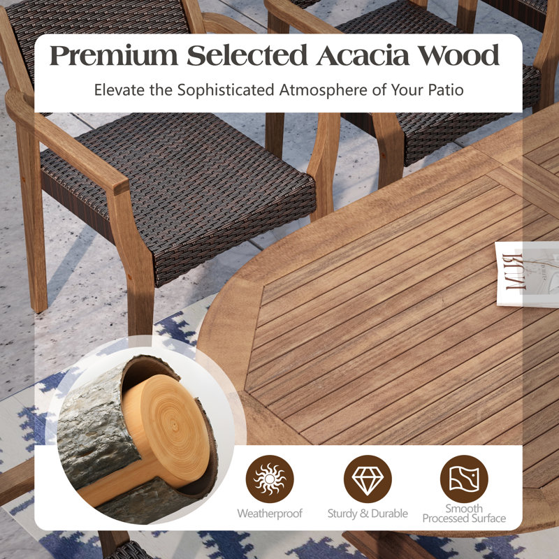 Outdoor Stacking Dining Armchair