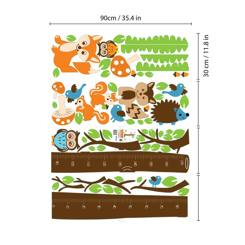 Animals Non-Wall Damaging Wall Decal
