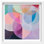 Prismatic Orbit I Square Shadowbox Abstract Print by Oliver Gal, Black Frame, 12 x 12