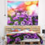 Tapisserie floral magnifique little purple-28487534