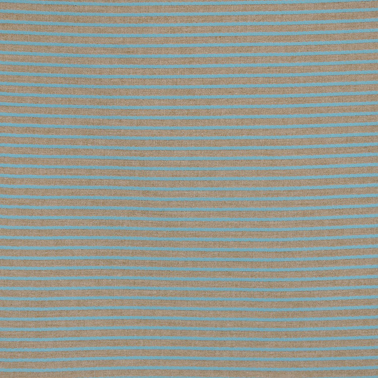 Tissu à rayures allure boutique, Aigue-marine