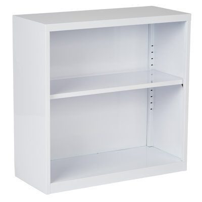 Wychwood Metal 2-Shelf Bookcase