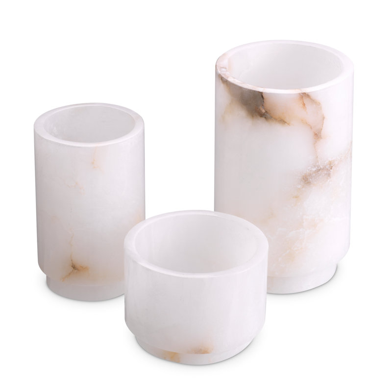 Ensemble de 3 bougies chauffe-plat Leonidon
