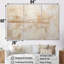 Ensemble de décorations murales abstraites minimalistes beige et blanc-111755840-112025629