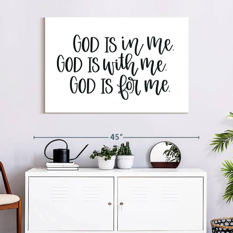 Tergel God Is, 26" H x 39" W