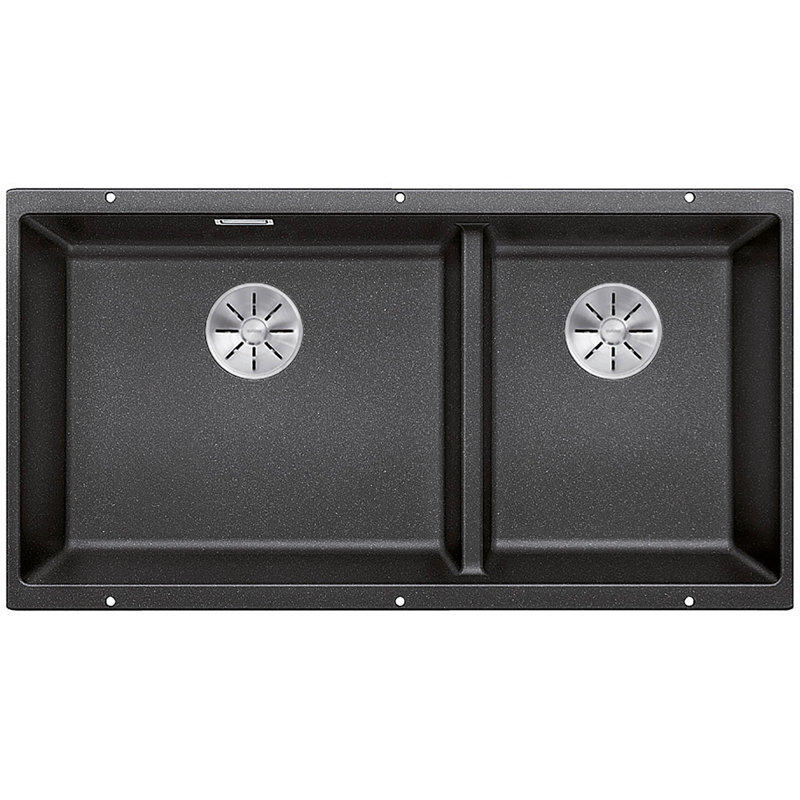 Subline 1.5 Bowl Undermount Kitchen Sink, Anthracite