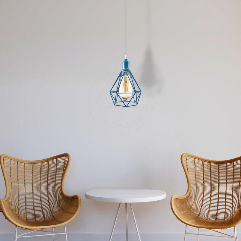 Berrin 1 - Light Single Pendant, No, Blue
