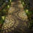 6 Pack Plastic Solar Outdoor Pathway Lights with Mandala Pattern