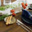 Horn Appetizer Speckled Plate