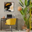 Silhouette de soleil levant avec giclée encadrée, conception par CAD Designs-2141309453-2141309491