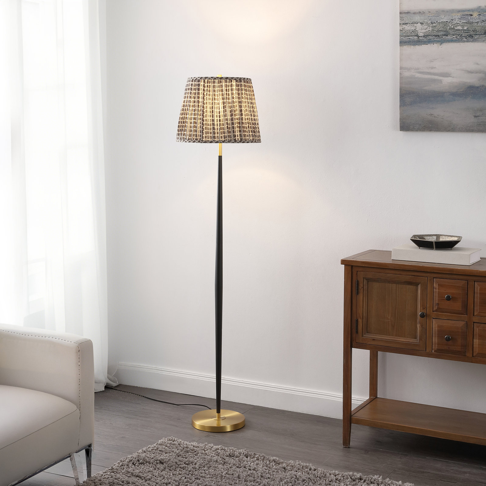 66" Traditional Floor Lamp