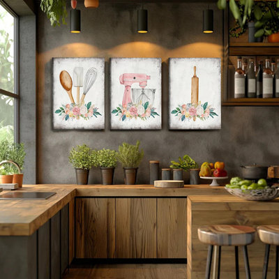 3 Piece Wrapped Canvas Print