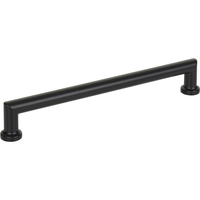 Morris Bar Pull, Flat Black, 7 9/16" Center to Center