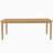 Woodlawn 110" Dining Table - Natural Teak-84679394-85152754