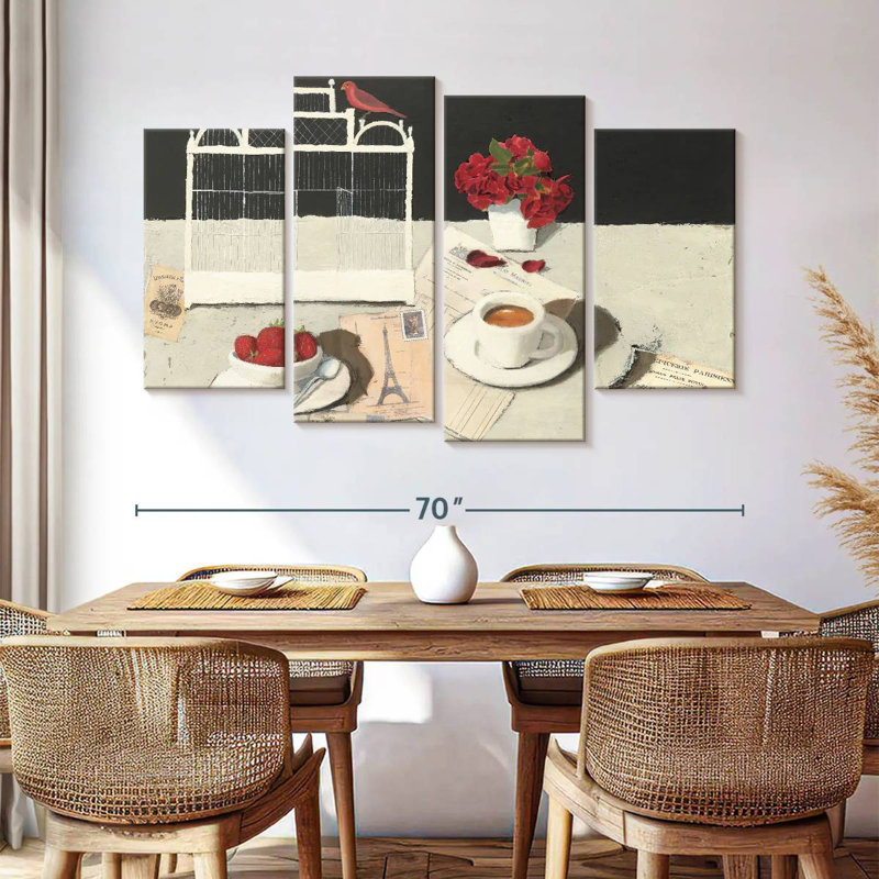 La correspondance, 42" H x 68" W
