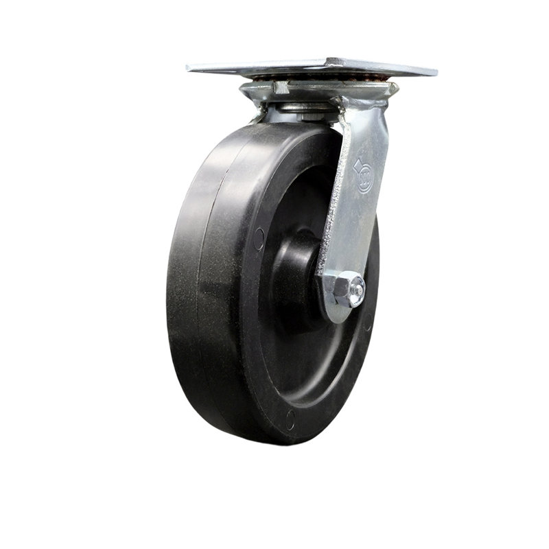 Polyolefin Swivel Caster with Roller Bearing
