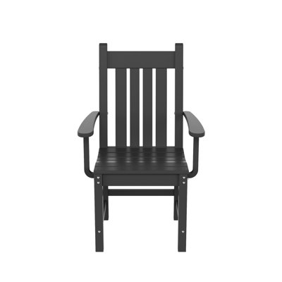Laguna Plastic Outdoor Dining Armchair