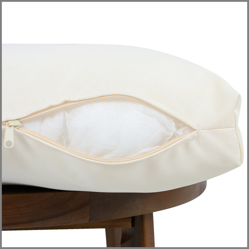 Fauteuil club d'extérieur, structure en bois d'acacia avec dossier en corde, coussins beiges hydrofuges pour patio / cour arrière / terrasse, brun foncé