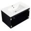 Meuble-lavabo moderne avec lavabo en céramique