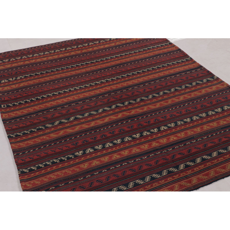 Kilim & Flatweave One-of-a-Kind 7’2x5’6 Area Rug