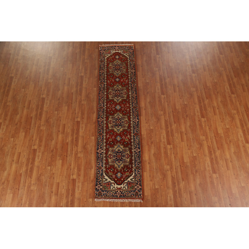 Tapis de couloir traditionnel fait à la main 3 x 10
