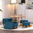 Alvena 18.5" Wide Rectangle Storage Ottoman With Tray Tops-1003995206