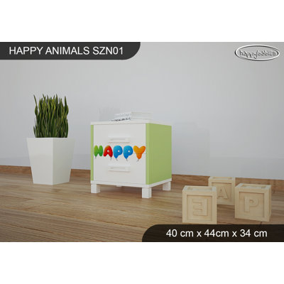 2 Drawer Nightstand