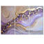 Or et mauve Geode Stones River II-121585642-121585643-121585646