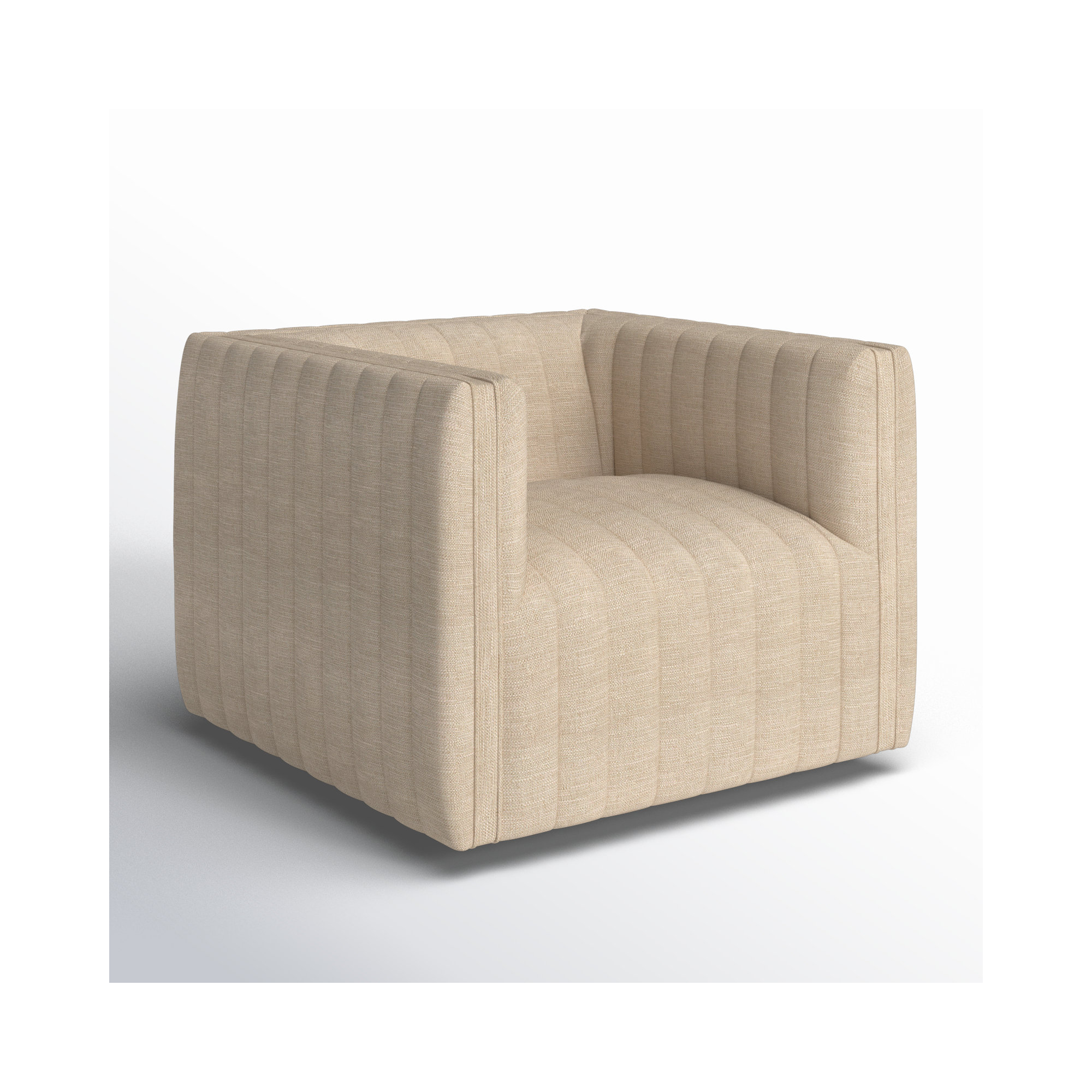 Brandt Outdoor Swivel Chair, Casa Cream