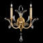 Beveled Arcs 2 - Light Candle Wall Light-10553102