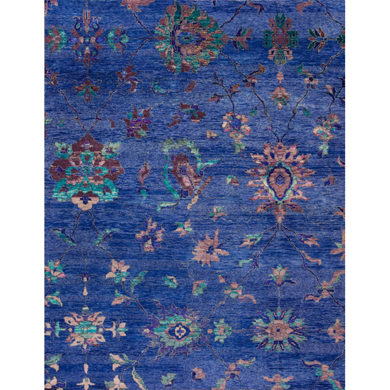 Seville Hand Knotted Area Rug, Rectangle 8' x 10'