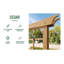 Treillis en bois Heartwood H 82 po x l 60,5 po