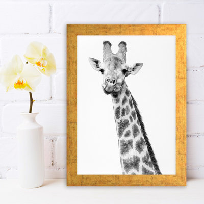 Cadre photo simple imprimé sur bois