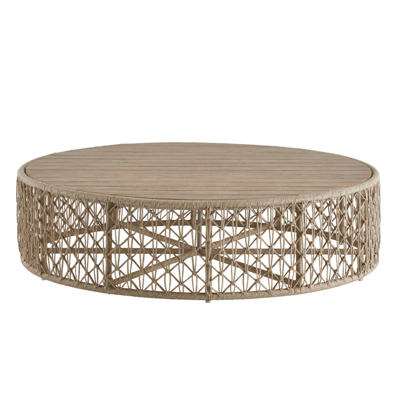 Hugo Outdoor Round Teak Coffee Table