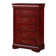 Louis Philippe Transitional 5-Drawer Rectangular Chest