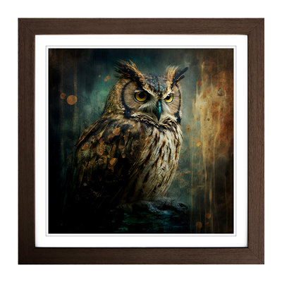 Owl - Framed Print