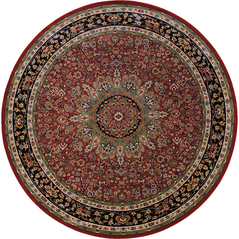 Shelburne Oriental Indoor Rug, Round 8'