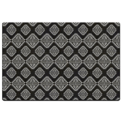 Bungalow Rose Tribal Zen 30" x 20" Comfort Kitchen Floor Mat